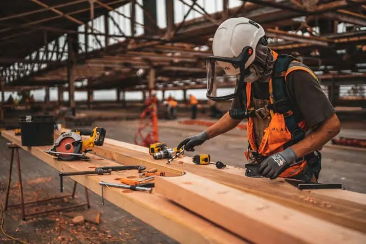 Building construction and finishing works