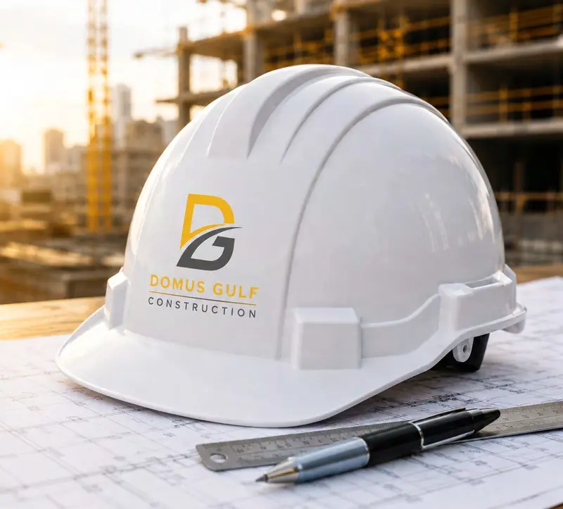 Domus Gulf Construction safety helmet