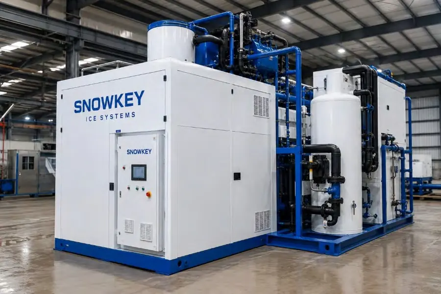 Snowkey ice and chiller plant system