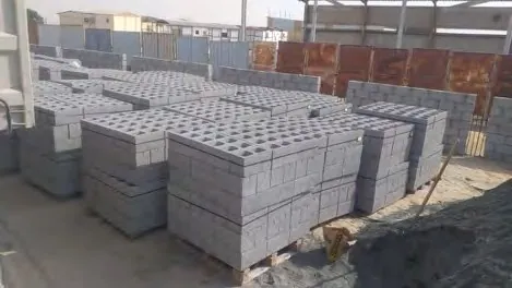 Concrete blocks and bricks